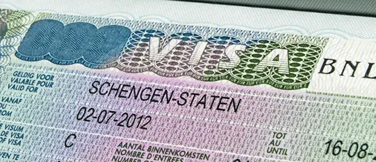 Approved visa